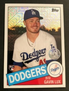 2020 Topps 35th Anniversary 1985 Chrome - GAVIN LUX Dodgers RC #85C-48 - Picture 1 of 1