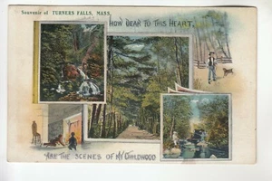 Three Views Souvenir of Turners Falls MA - Bild 1 von 1