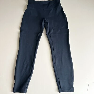 SPANX Ponte Perfect Ankle Slit Hem Leggings Pants Style 20262R Black Sz M EUC - Image 1 of 4