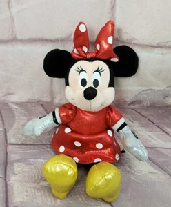 Ty Sparkle Disney MINNIE MOUSE 8" Plush Beanie Stuffed Animal - Picture 1 of 5