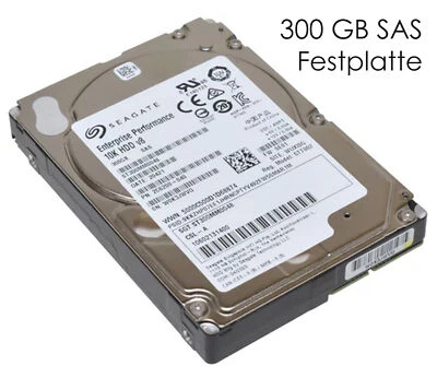 SEAGATE Enterprise V8 300GB 12GB SAS 10K 2,5 Pollici 6M35CM HDD ST300MM0048 V448 - Immagine 1 di 2