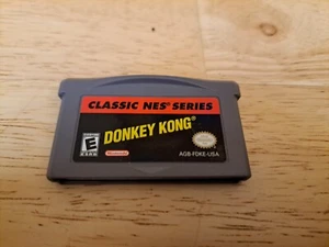 Donkey Kong Classic NES Series Nintendo Game Boy Advance GBA Tested Auth. - Picture 1 of 2