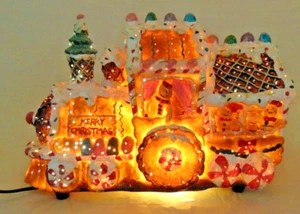 Cracker Barrel Fiber Optic Christmas Train light with Box - Picture 1 of 12