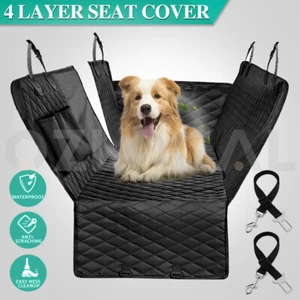 Premium Pet Car Seat Cover Hammock NonSlip Protector Mat Waterproof Cat Dog Back - Picture 1 of 9