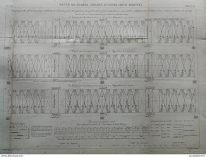 ANNALES PONTS et CHAUSSEES (Dep 24) pont de cubzac viaduc accès (rive droite) - Imagen 1 de 5