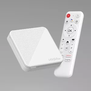 H96 MAX H313 Smart TV Box Android 14 ATV TV Box 4K@60fps 100M/LAN Wifi6 BT5.0 - Imagen 1 de 10