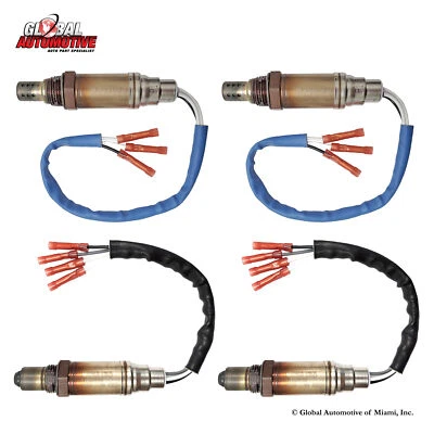 Set of 4 New Bosch Oxygen O2 Sensor for 1996-2002 Nissan Pathfinder V6 3.3L 3.5L - Image 1 of 3