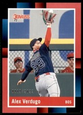 2022 Donruss Base Retro 1988 Red #237 Alex Verdugo /2022 - Boston Red Sox