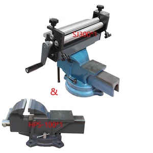KAKA Slip Roll SJ300 & Heavy Duty Vice HPS-100 - Picture 1 of 1