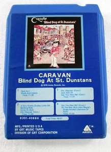 CARAVAN Blind Dog At St. Dunstans 1976 Original 8 TRACK TAPE UK Progressive #824 - Picture 1 of 5