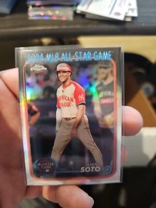 2024 Topps Chrome Update Series - 2024 All-Star Game #ASGC-7 Juan Soto - Picture 1 of 2