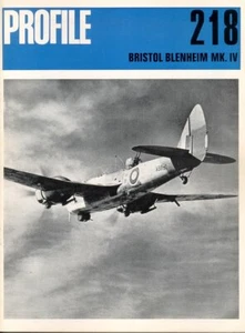 AIRCRAFT PROFILE 218 BLUE WW2 RAF BRISTOL BLENHEIM MkIV RAAF RCAF SAAF RNZAF - Picture 1 of 3
