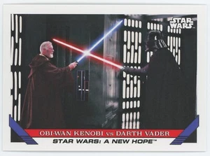 OBI-WAN KENOBI vs. DARTH VADER 2023 Topps Throwback Thursday Star Wars #74 - Picture 1 of 2