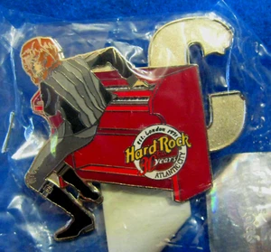 ATLANTIC CITY EMERSON LAKE PALMER MUSICIAN SERIE LETTER PIANO Hard Rock Cafe PIN - Picture 1 of 1