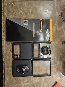 Samsung Galaxy Z Flip 3 Case (2) W/ 2 Screen Protectors - Picture 1 of 4