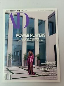 ARCHITECTURAL DIGEST-MARCH 2021-SERENA WILLIAMS ~NEW~ FREE SHIPPING
