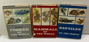 Hans Hvass Metheun World Of Nature 1960's 1st Ed. Vintage Hardcover Book Bundle - Picture 1 of 24