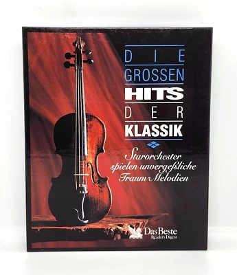 (GERMAN) DIE GROSSEN HITS DER KLASSIK ~ 5 CASSETTE SET ~ 1996 DAS BESTE - Image 1 of 4
