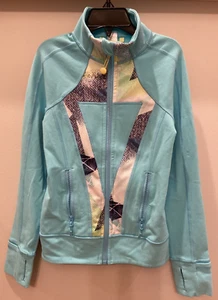 IVIVVA by Lululemon Girl's Warm up / Track Jacket - FULL ZIP - GIRLS SIZE 10 - Picture 1 of 6