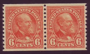 723 ( 6c Garfield ) - SPULENPAAR - GEM CENTER - POSTFRISCH - UNBEDINGT ANSEHEN!! - Bild 1 von 2