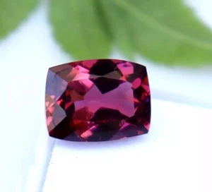 Forma cuscino granato Hessonite pietra preziosa sciolta certificata 9-11 carati - Foto 1 di 5