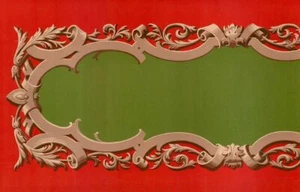 Décoration Ornement Cartel d'enseigne - Manuel de peintures Lithographie XIXe - Picture 1 of 2
