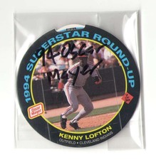 1994 Oscar Mayer Round-Ups - CLEVELAND INDIANS Team Set