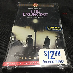 The Exorcist VHS Video Tape Exclu Trading Card 25th Anniversary William Friedkin - Picture 1 of 5