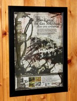 Myth II 2 Soulblighter Video Game Old Rare Small Poster / Vintage Ad Page Framed