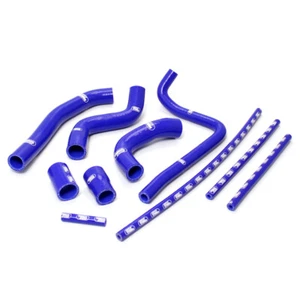 Yamaha YZF R1 2009-2014 10 Piece Samco Sport Silicone Radiator Coolant Hose Kit - Picture 1 of 4