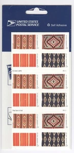 USPS Sheet 20 Stamps 37 Cent Rio Grande Woven Rugs Wool Blanket Southwest 2005 - Picture 1 of 1
