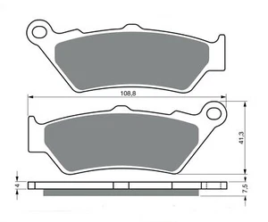Goldfren 106 AD Bremsbeläge für KTM LC4 690 Enduro vorn Bj.08- - Bild 1 von 1