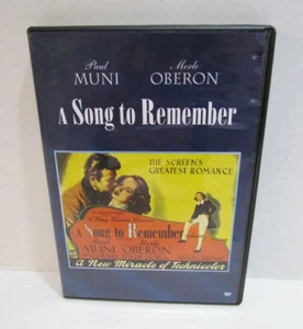 A SONG TO REMEMBER DVD COLUMBIA 1945 CLASSIC CORNEL WILDE as FREDERIC CHOPIN - Imagen 1 de 1