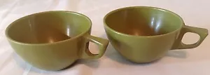 Pr Allied Chemical Melamin Avocado Vintage Kaffeetasse sehr guter Zustand Retro - Bild 1 von 5