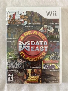 Data East Arcade Classics (Nintendo Wii, 2010) Nuevo SELLADO - Imagen 1 de 6
