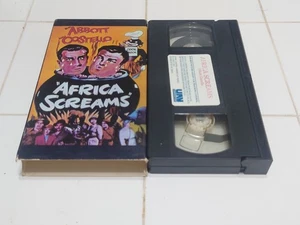 Abbott and Costello: Africa Screams VHS Tested - Picture 1 of 3