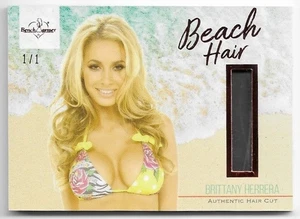2025 BENCHWARMER GIRLS OF SUMMER BRITTANY HERRERA BEACH HAIR CARD ONE OF /1 1/1 - Picture 1 of 2