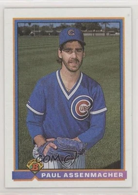 1991 Bowman Paul Assenmacher #431 - Image 1 of 2