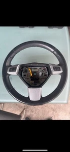 Lenkrad beziehen mit Leder für Opel Astra H Bj. 2008 NEU LEDER - Bild 1 von 2