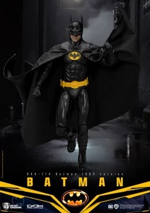 Batman 1989 Modellino Michael Keaton Tim Burton Dynamic Action Heroes 1/9 - Foto 1 di 10