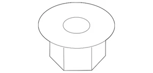 Genuine Volvo Wheelhouse Liner Retainer Nut 980740 - Bild 1 von 2