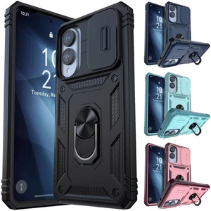 For Samsung Galaxy S25 Edge Case Shockproof Slide Lens Protection Bracket Cover - Picture 1 of 45