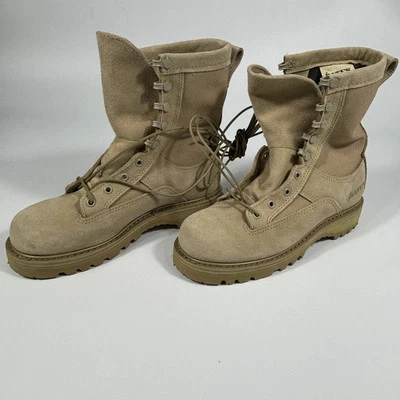 Botas de Combate Bates Talla 6R Clima Frío GORE-TEX Vibram Ejército de EE. UU. Desierto Bronceado Foto 1 de 4