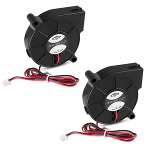 2pcs 5015 Blower Cooling Fan, 50mm x x 15mm Ball Bearing Fan 24V - Picture 1 of 6