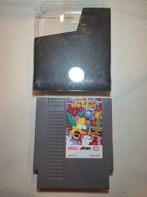 Krusty's Fun House NES + Dust Sleeve + Protective Outer Case