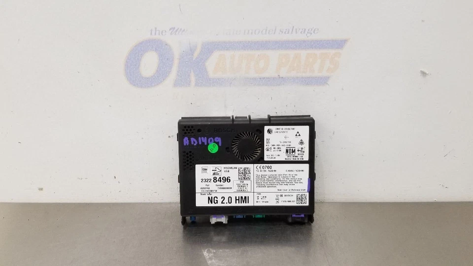 15 GMC SIERRA 1500 INTERFACE MÁQUINA HUMANA HMI 23228496 - Imagem 1 de 4