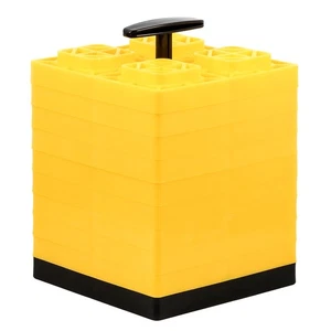CAMCO 44512 FASTEN LEVELING BLOCKS W/T-HANDLE - 2X2 - YELLOW *10-PACK - Bild 1 von 3