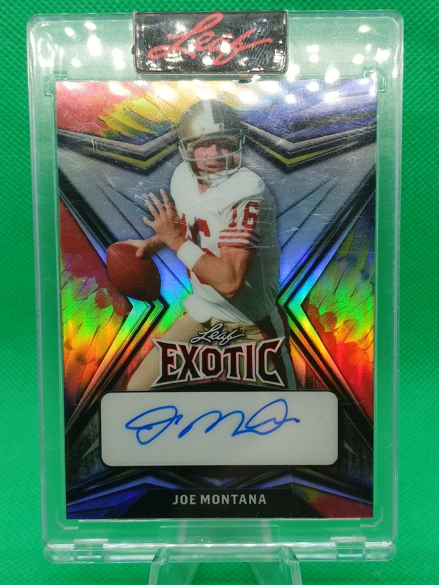 Joe Montana Football Leaf Trading Cards & Accessories for sale | eBay