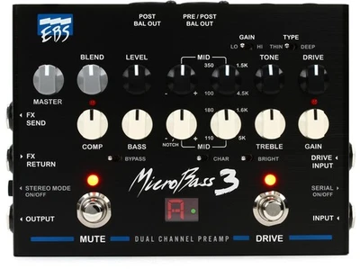 EBS MicroBass 3 2-channel Preamp - Image 1 of 4