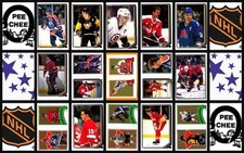1987 O-Pee-Chee NHL Hockey Sticker Complete Set of 255 Robitaille Hextall Rookie